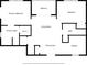 Floorplan layout showing Primary Bedroom, Balcony, Living Room, and Kitchen at 140 Alden Nw Ave # 201, Atlanta, GA 30309