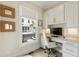 Charming home office features a built-in desk, storage, and natural light for a productive workspace at 884 Mayfield Rd, Milton, GA 30009