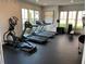 The gym has 4 treadmills, a stationary bike, weights, and mirrored walls at 2468 Skyland Ne Dr # 32, Atlanta, GA 30319