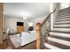 Bright living room featuring hardwood floors, stylish furnishings, and a cozy atmosphere at 2468 Skyland Ne Dr # 32, Atlanta, GA 30319