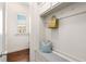 Bright mudroom with built-in bench, storage, and coat hooks, perfect for organization at 2468 Skyland Ne Dr # 32, Atlanta, GA 30319