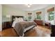 Bedroom with hardwood floors, natural light, and classic decor at 518 Hill St Se, Atlanta, GA 30312