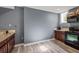 Well-equipped kitchen featuring modern appliances, granite countertops, and wood-look flooring at 1768 Hood Rd, Dacula, GA 30019