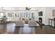 Cozy living room with fireplace, hardwood floors, and modern furnishings at 1863 Bruce Ne Rd, Atlanta, GA 30329