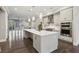 Open-concept kitchen featuring a large island, stainless steel appliances, and recessed lighting at 269 Devin Ne Pl, Atlanta, GA 30305