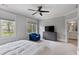 Spacious main bedroom with a ceiling fan, lots of natural light, and a serene atmosphere at 1228 Church St, Decatur, GA 30030
