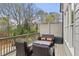 Cozy outdoor deck with seating area, perfect for relaxing or entertaining at 1228 Church St, Decatur, GA 30030