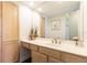 Bathroom featuring a large mirror, built in cabinets, neutral colors and storage at 3777 Peachtree Ne Rd # 1530, Atlanta, GA 30319