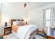 Bedroom with a ceiling fan, natural light, and hardwood floors at 3777 Peachtree Ne Rd # 1530, Atlanta, GA 30319