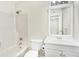 Bathroom featuring white vanity, commode and tub with shower at 1166 Booth Sw Rd # 605, Marietta, GA 30008