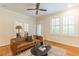 Bright living room featuring hardwood floors, and ample natural light at 1015 Piedmont Ne Ave # A2, Atlanta, GA 30309