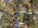 A birds-eye view of the property and its surroundings, showing the layout of the neighborhood at 1947 Maywood Nw Pl, Atlanta, GA 30318