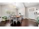 Bright dining area with hardwood floors, natural light, and a cozy ambiance, perfect for Gathering meals and gatherings at 1947 Maywood Nw Pl, Atlanta, GA 30318