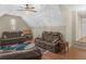 Comfortable living room with a ceiling fan, sofas, and hardwood flooring at 355 Parker Rd, Covington, GA 30014
