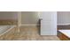 View of bathroom with bathtub and sink at 405 Rabbits Run, Fayetteville, GA 30214