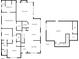 Detailed floorplan showing rooms and layout of a two-story home at 405 Rabbits Run, Fayetteville, GA 30214