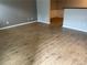 Living Room featuring wood floors and neutral walls for modern appeal at 540 Ridge View Xing, Woodstock, GA 30188