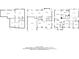 Detailed floor plan showcasing the layout and dimensions of the home's living spaces at 1602 Allsworth Se Ct, Smyrna, GA 30082
