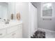 Well-lit bathroom with a modern vanity, neutral tones, and updated fixtures at 4955 Day Lily Nw Way, Acworth, GA 30102