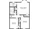 Upstairs floor plan featuring Primary bedroom, bedrooms, and bathrooms with closet placements at 971 Lake Watch Ct, Stone Mountain, GA 30088
