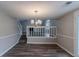 An open staircase provides easy access to the living room and beyond at 971 Lake Watch Ct, Stone Mountain, GA 30088