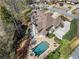 Aerial view of the property showcasing its prime location and lush landscaping at 303 Rolling Rock Se Rd, Marietta, GA 30067