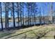 Backyard with a lake view at 4852 Jacobs Cove Pt, Buford, GA 30519