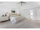 Tranquil main bedroom with plush carpet and a view of the en-suite bathroom at 790 Denards Se Ml, Marietta, GA 30067