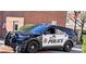 Duluth police car parked on city street at 3076 Harris Mill Ct, Duluth, GA 30096