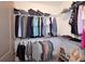 This walk-in closet features wire shelving and lots of space for storage at 227 Atley Pl, Alpharetta, GA 30009