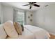 Bedroom filled with natural light from the window and stylish decor at 4988 Meadow Ln, Marietta, GA 30068