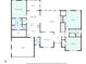 Home plan illustrating the dimensions and layout of the main level at 5233 Hayden Farms Dr, Powder Springs, GA 30127