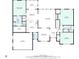 Detailed floor plan showcasing the layout of the first floor of the home at 5233 Hayden Farms Dr, Powder Springs, GA 30127