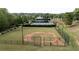 Community baseball field provides a recreational space for residents to play ball at 557 Winder Trl, Canton, GA 30114