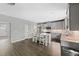 Spacious kitchen with a center island, stainless steel appliances, and plenty of counter space at 557 Winder Trl, Canton, GA 30114