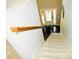 Carpeted stairs lead to the front door of this home at 1980 Beyers Landing Dr, Buford, GA 30519