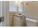 A small bathroom featuring a modern vanity and fixtures at 3475 Glensford Dr, Decatur, GA 30032