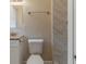 Bathroom with tile shower, sink and toilet at 3475 Glensford Dr, Decatur, GA 30032