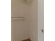 The inside of a closet with shelving and a clothes rod at 3475 Glensford Dr, Decatur, GA 30032