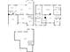 Combined floor plans for a home including the basement, main, and upper levels at 1218 Lanier Springs Dr, Buford, GA 30518