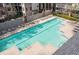Community pool with lounge seating at 951 Glenwood Se Ave # 3104, Atlanta, GA 30316