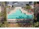Aerial view of a pool with lounge seating at 951 Glenwood Se Ave # 3104, Atlanta, GA 30316