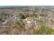 A scenic aerial view of a wooded neighborhood, highlighting the generous lot sizes and peaceful atmosphere at 400 Surveyors Pt, Suwanee, GA 30024
