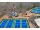Community amenities featuring playground, tennis courts and a covered picnic structure at 5 Dew Drop Pt, Dallas, GA 30157