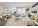 Elegant living room features neutral tones, stylish furniture, and decorative accents at 1165 Millennium Park Rd, Decatur, GA 30033