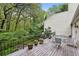 Spacious deck with scenic views of mature trees, offering a tranquil space for outdoor enjoyment at 12 Braemore Dr, Atlanta, GA 30328