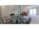 Comfortable dining area with view into the living room and access to outdoor patio at 1501 Wynnes Ridge Cir, Marietta, GA 30067