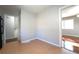 Eat in kitchen features tile floor and entry to the living room at 2020 Kenwood Se Pl, Smyrna, GA 30082