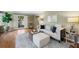Comfortable living room with hardwood floors, neutral tones, and stylish decor at 2049 Castleway Ne Ln, Atlanta, GA 30345