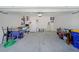 Spacious two car garage with plenty of room for storage and organization at 3323 Owl Creek Pkwy, Acworth, GA 30102